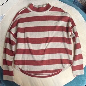 Socialite Striped Red and White Sweater